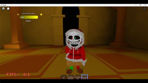 Roblox Undertale The Ultimate Battle Showcasing Brand New Characters Christmas Event