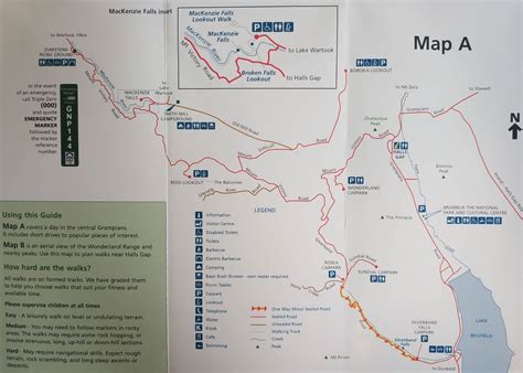 Grampians National Park Map