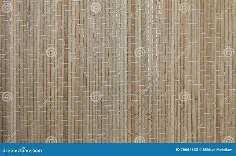 Light Brown Bamboo Mat Texture Stock Image Image Of Nature Quality