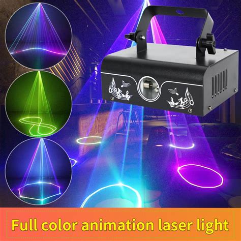 Купить Анимированный лазерный свет RGB Лазерный луч Линейный сканер ...