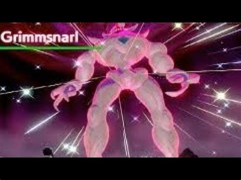 Gigantamax Shiny Grimmsnarl Pokémon swords and shields YouTube