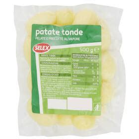 Selex Patate Tonde Pulite Precotte E Pronte Da Cucinare G