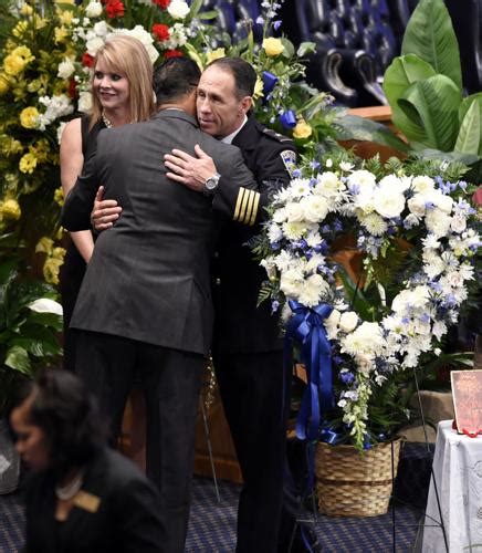 Photos Baton Rouge Community Pays Final Respects To Officer Montrell