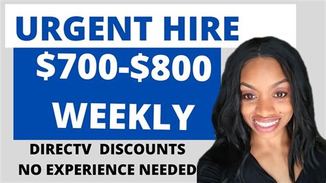 Urgent Hire 700 800 Weekly No Experience Work From Home Job I