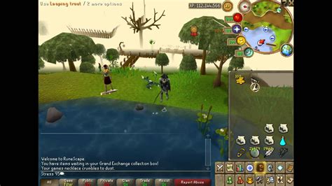 Rs Stress 95 Barbarian Power Fishing With Alching Youtube