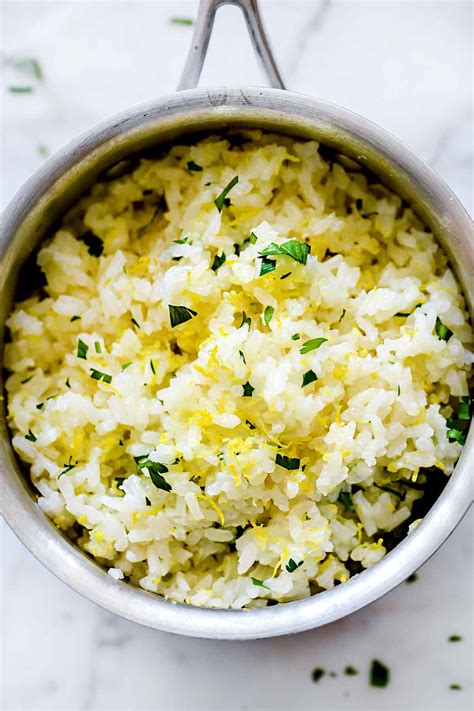 Easy Lemon Rice Recipe