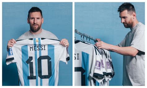 Lionel Messi Subast Seis Camisetas Que Us En Qatar