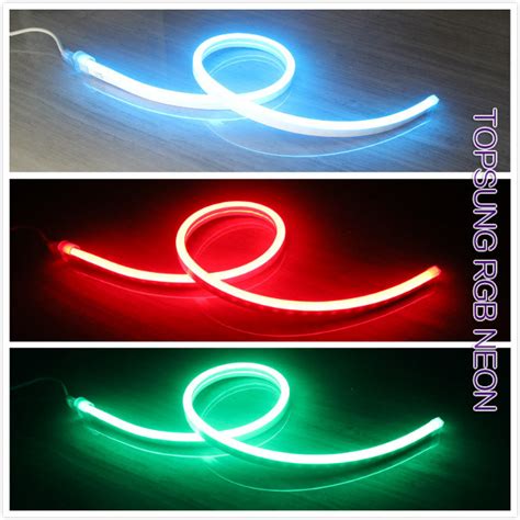 flexible rgb color changing led neon tubes lights led neon tubes