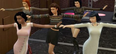 Sims 4 Dance Clothes Cc Club Dancing Aerobic Dance And More Fandomspot