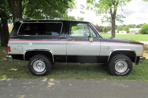 1984 Chevrolet K5 Blazer Silverado Edition Side Profile 222293