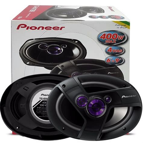 Kit Auto Falante Pioneer Triaxial X Pol Linha Som Hd R