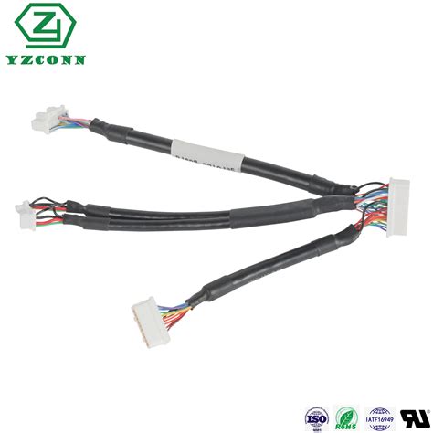 Factory Custom Electronic Machine Equipment Connection Terminal Male And Female Wire Harness