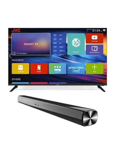 43 Inch 4K UHD Edgeless Smart TV With Dolby Audio LT 43N7115 Black