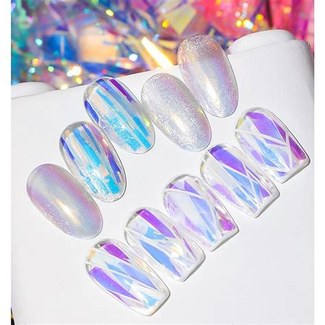 Buy Nails Foil Film Sticker Cellophane Paper Nail Glass Foils Design