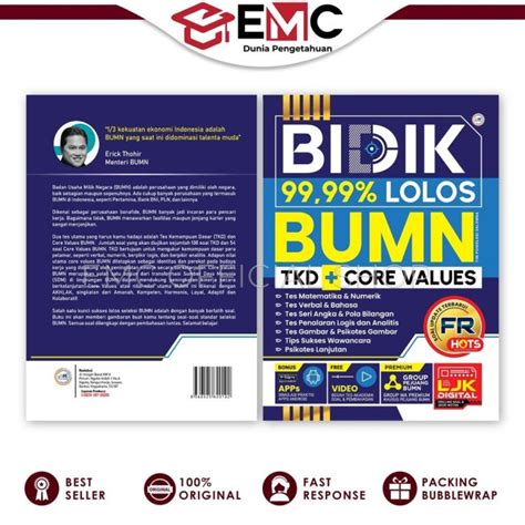 Jual Must Have Buku Bumn Bidik Lolos Bumn Tkd Core