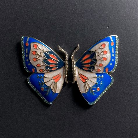 Art Deco Butterfly Etsy