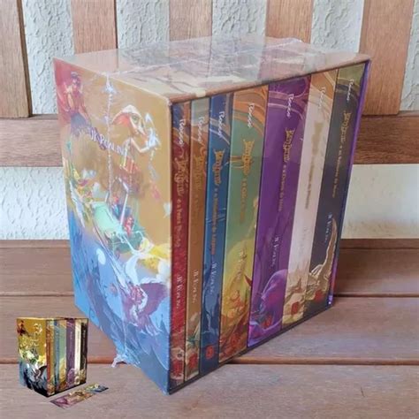 Livro Harry Potter Cole O Completa Box Livros Original Frete Gr Tis