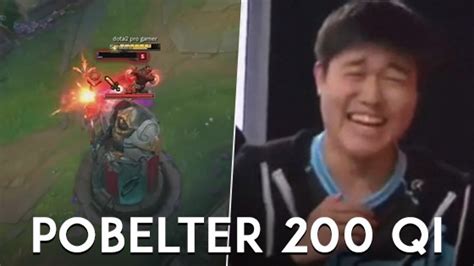 League Of Legends Pobelter Le Joueur Qui A De Qi