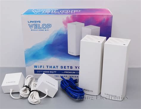 Linksys Velop WHW0302 (WHW03 V2) Whole Home Wi-Fi System 2-Pack - Wireless Routers