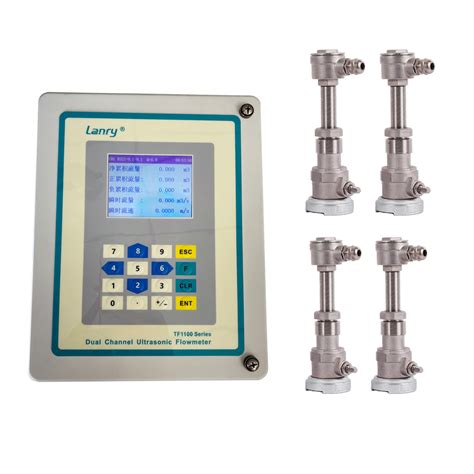 Best Dual Channel Insertion Ultrasonic Flowmeter RS485 Modbus And 4