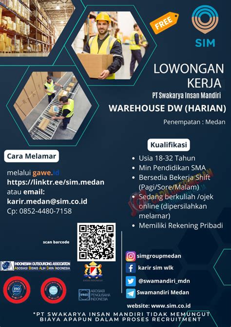 Loker Sma Smk Di Pt Swakarya Insan Mandiri Medan April 2023