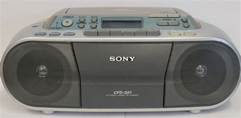 SONY CFD S01 CD AND CASSETTE PLAYER Avenue Shop Swap Sell