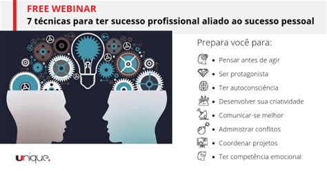 7 técnicas para ter sucesso profissional aliado ao sucesso pessoal