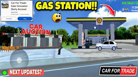 GAS STATION In NEXT UPDATES CAR FOR TRADE SALER SIMULATOR CAR