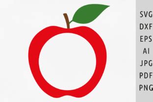 Apple Split Monogram Svg Teacher School Graphic By Julia S Digital