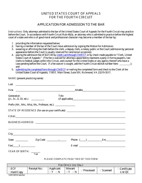 Application For Admission To The Bar Fill Out Sign Online And