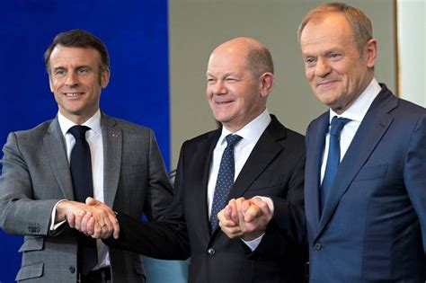 Germany France And Poland Vow To Procure More Weapons For Ukraine In