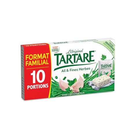 Tartare Fromage À Tartiner Ail fines Herbes Tartare Les 10 Portions De