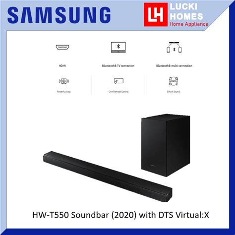 Samsung HW T550 Soundbar 2020 With DTS Virtual X Shopee Malaysia