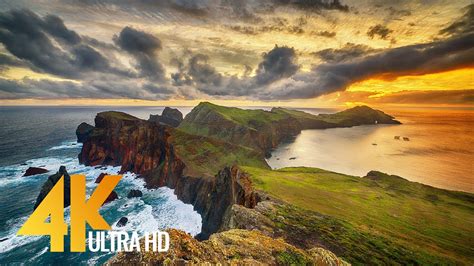 Incredible Madeira From Above 2 Hour Ambient Drone Film In 4k