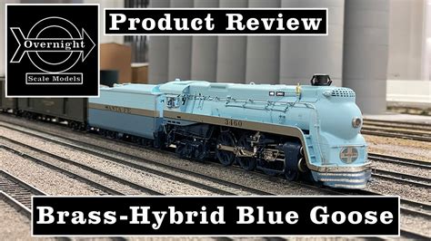 Product Review HO Scale Brass Hybrid Paragon 4 Santa Fe Blue Goose