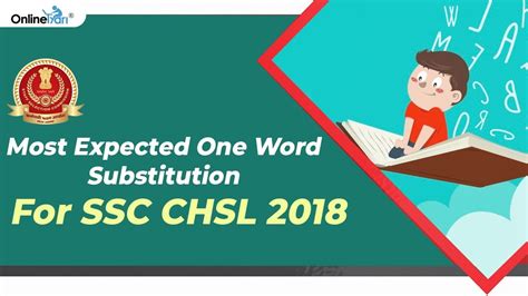 Most Expected One Word Substitution For SSC CHSL 2018 Mock Test 1