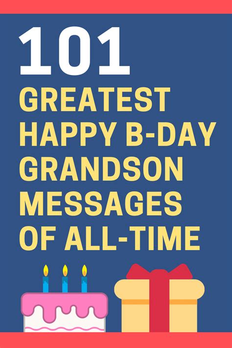 Unique Happy Birthday Grandson Messages And Quotes