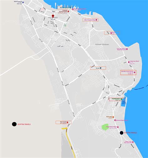 Hurghada Map Download - Egyptra Travel Services