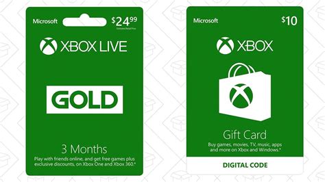 Buy Three Months Of Xbox Live Gold Get A 10 Xbox T Card