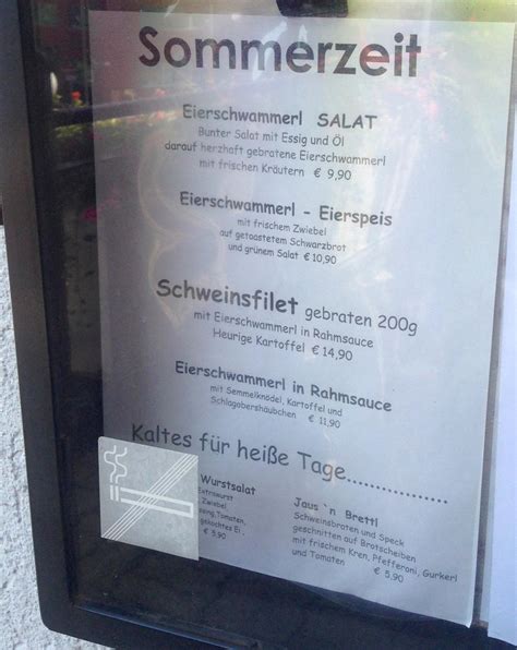 Menu At Restaurant Volkshaus Ebelsberg Linz