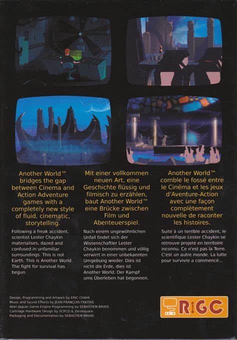 Another World 20th Anniversary Edition Box Shot For Playstation 4