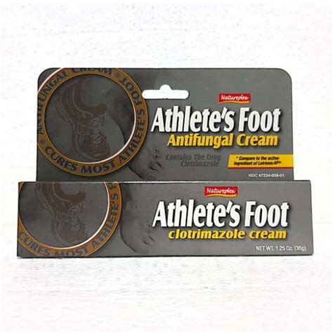 Natureplex ATHLETE'S FOOT ANTIFUNGAL Clotrimazole CREAM, 35G | Shopee Philippines