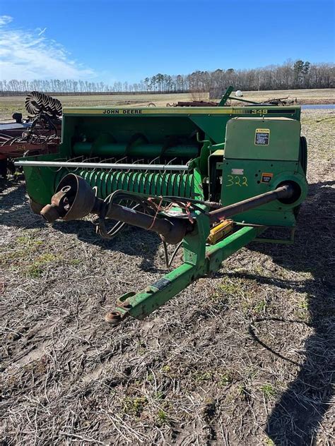 John Deere 348 Hay And Forage Balers Square For Sale Tractor Zoom