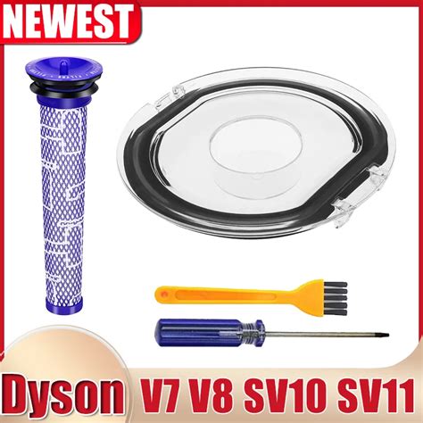 Dustbin Lid Cap For Dyson V V Vacuum Cleaner Replacement Dust Bucket