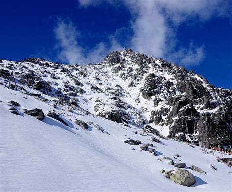 Tatry Bardzo Trudne Warunki Turystyczne Silny Wiatr I Oblodzenie Na