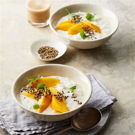 Kokos Milchreis Mit Mango Rezept ESSEN UND TRINKEN