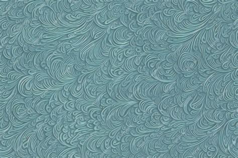 Premium AI Image | Turquoise wallpaper with a pattern in the form of spirals