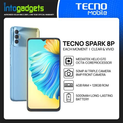 Tecno Spark P Gb Ram Gb Rom Mediatek Helio G Mp Ai Triple