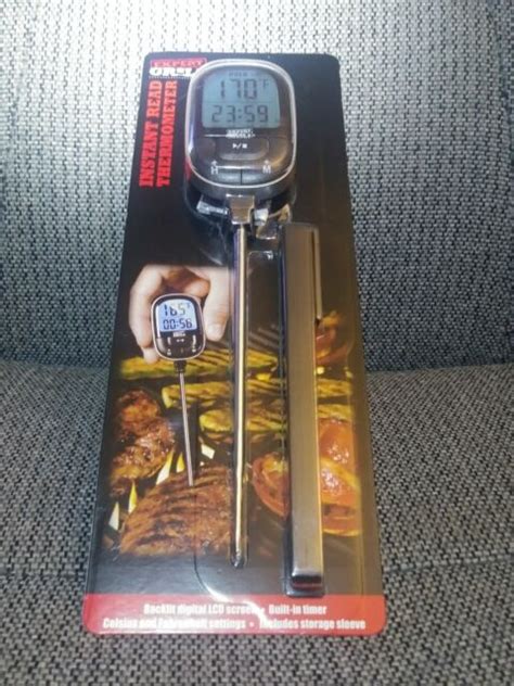 Expert Grill Thermometer Instant Read Expert Grill Food And Bbq 58 F 572 F Ebay