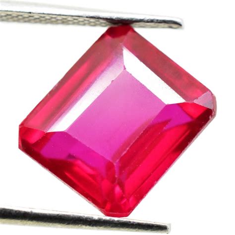 10 00 ct pierre précieuse étonnante certifiée rubis rouge mozambique